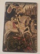 Magnes na lodówkę Meteory Kalambaka Greece Grecja KOS SANTORINI KRETA  (4K)