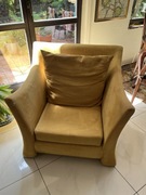 Wygodne fotele z alcantary