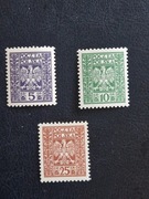 242 - 244 ** Wydanie obiegowe - godło państwa gwar i opis - 1928r.