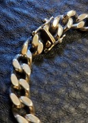 Srebrna bransoleta pancerka 925 37 gram