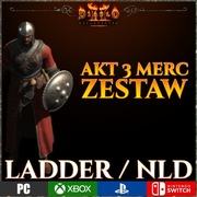 Diablo 2 Resurrected ZESTAW DLA MERCA ACT 3 D2R BUILD XBOX NINTENDO PS4 PS5