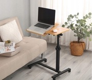 STOLIK POD LAPTOPA BIURKO NA KÓŁKACH 95 CM