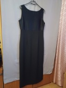 Czarna długa elegancka sukienka Planet 40/L