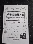 Nieidealnik dziennik, zeszyt dla młodzieży do wypełniania, emocje, depresja