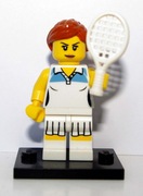 Lego Minifigurki 8803 tenisistka seria 3