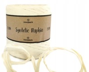 Rafia syntetyczna 200m dekoracja ozdobna kolor 50 jasny beż