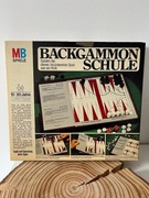 kolekcjonerska Gra Backgammon schule MB spiele niemiecka wersja deutsch
