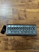 Kopertówka torebka do ręki torebeczka z kryształkami Evie Accessories