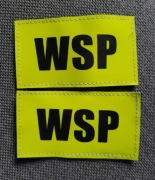 Naszywka rzep Nomex WSP Wojskowa Straż Pożarna 