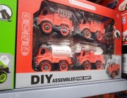 zestaw autka dyi  dla chłopca 