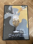 Plakat Szpeje „kraftowe piwko” w antyramie 