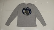 Koszulka Lego Wear 140 cm 10 Lat Długi Rękaw Ninjago Szara
