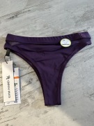 Fioletowe majtki Sinsay gym hard brazilian kolor biskupi