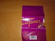 Fazer czekolada mlczena z orzechami puste opakowanie