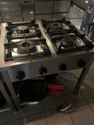 Kuchnia gazowa gastronomiczna 4x palniki, Stalgast
