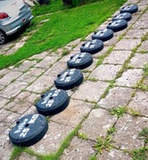 OBCIAŻENIA 25 KG gumowe z rączką 4,50 za kg