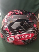 Nowy Kask Rowerowy roz. XS (44-48), czerwono-czarny