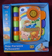 VTECH Moje pierwsze rymowanki interaktywna książeczka dla maluchów 