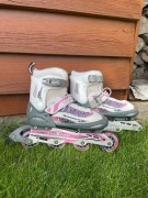 ROLKI DZIEWCZĘCE REGULOWANE ROZMIAR 37 - 38