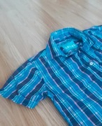 Koszula w krateczkę dla młodego eleganta / wysokogatunkowa (stan bdb)