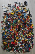 Lego mix (miks) ponad 2.5kg kolorowych klocków, Minecraft, City