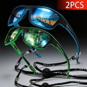 Okulary  polaryzujące - UV400 - 2  pary +  sznureczek  -  NOWE