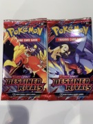 Karty Pokémon TCG: Scarlet & Violet - Destined Rivals - Booster 2 opakowan