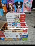 Zestaw 8 sztuk puzzli ze zwierzętami trefl