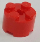LEGO BRICK W. CROSS RED 614321/6143