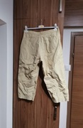 Quechua kremowe spodnie 3/4 rozmiar 44 XXL