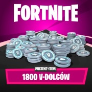 Fortnite V-dolce 1800 Gift Podarunek Item Przedmiot Ze Sklepu, V-Dolców 