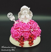 Stroik ozdoba stołu I Komunia Święta Chrzest 