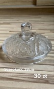 Kryształowa pokrywka szer 18 cm