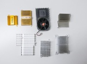 Radiatory - chłodzenie karty graficznej płyty głównej - zestaw