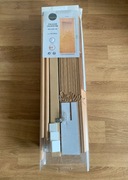Żaluzja drewniana kolor naturalny 40cm x 140cm nowa kupiona w LEROY MERLIN.