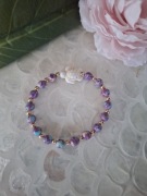 Naszyjnikhandmade z naturalnych kamieni hematyt jaspis cesarski turkus 
