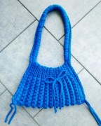 Torebka crochet "Seashell", ręcznie robiona