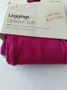 Leggings LINDEX 50DEN M 40-42 Short length fuksja