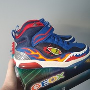 Sneakersy adidasy buty świecące za kostkę sportowe geox rozmiar 35