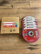 TARCZA DO CIĘCIA METALU NIERDZEWKI 125X1.0MM WURTH ECONOMY 25SZT