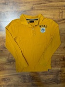 Koszulka z długim rękawem bawełniana Longsleeve żółty 164 cm 14 lat