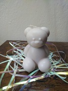 Świeczka sojowa Miś - Bergamotka 