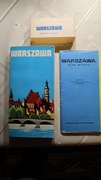 Przewodnik po Warszawie i mapa - 1980r A.Susicka