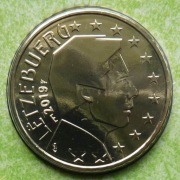 LUKSEMBURG  2019 50 CENTÓW  "MOST" UNC !!!!!!!!!!