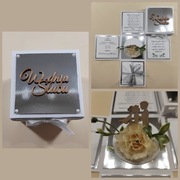 Pamiątka na ślub, wesele, exploding box 