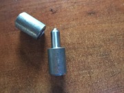 Zawias z kulka Fi 24 spawalne  toczony 