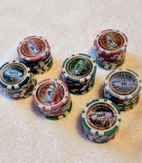 żetony do pokera Royal Casino-NEVADA USA,  bdb zabezpieczone