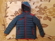 Zimowa kurtka chłopięca roz 146 z defektem
