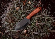 Nessmuk Wojskowa Langusta Mahoń Bushcraft Nóż Ręcznie Robiony 50HF