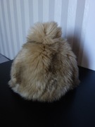 Czapa-puchacz ZARA, piękna i mega-ciepła! Obwód głowy 60 cm